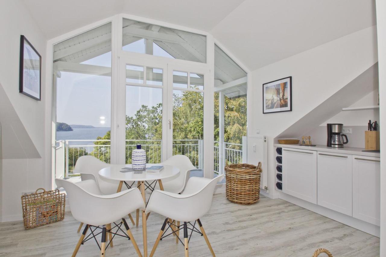 Lietzow Moderne Ferienwohnung Mit Balkon, Meerblick - Ferienresidenz Zwei Boddenfewo 1-5 מראה חיצוני תמונה