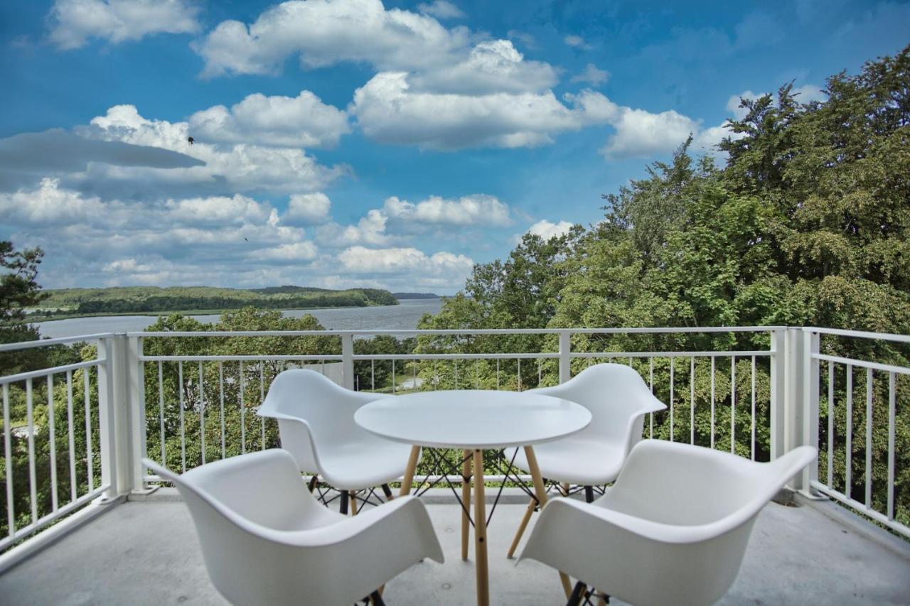Lietzow Moderne Ferienwohnung Mit Balkon, Meerblick - Ferienresidenz Zwei Boddenfewo 1-5 מראה חיצוני תמונה
