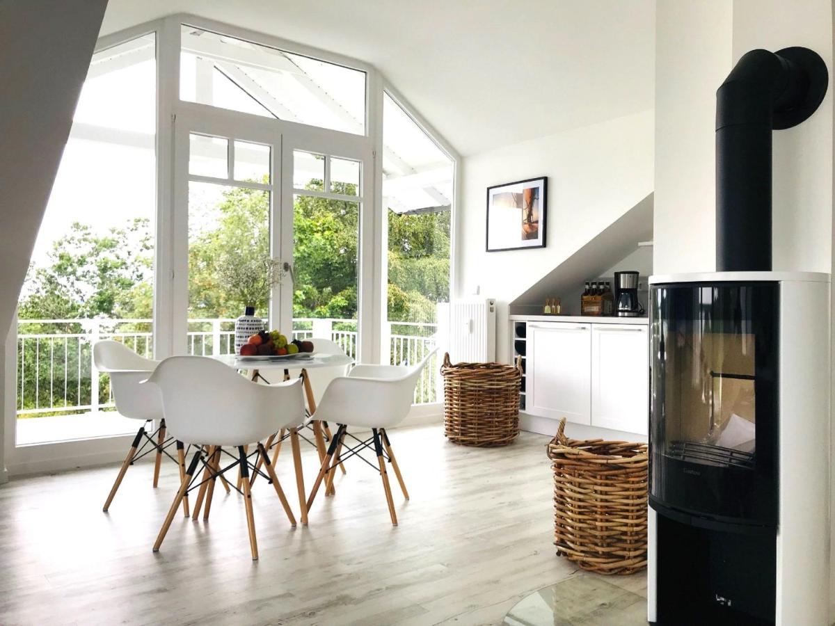 Lietzow Moderne Ferienwohnung Mit Balkon, Meerblick - Ferienresidenz Zwei Boddenfewo 1-5 מראה חיצוני תמונה
