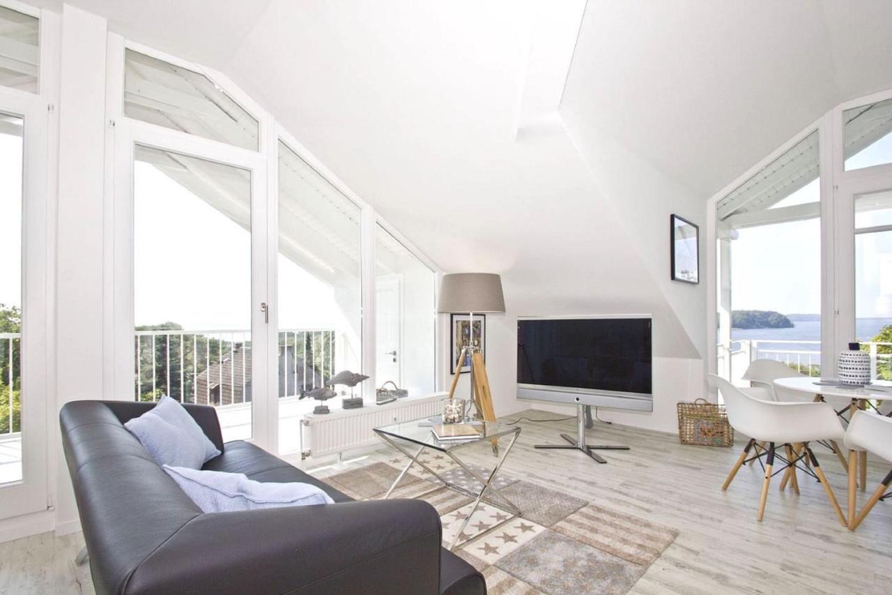 Lietzow Moderne Ferienwohnung Mit Balkon, Meerblick - Ferienresidenz Zwei Boddenfewo 1-5 מראה חיצוני תמונה